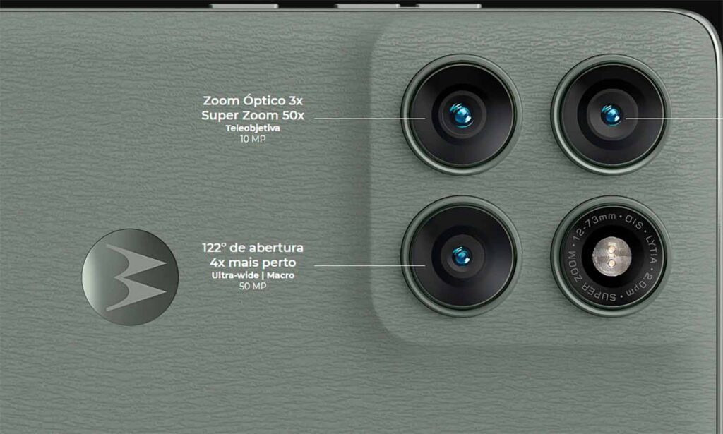 Câmeras do Motorola Edge 60 Pro