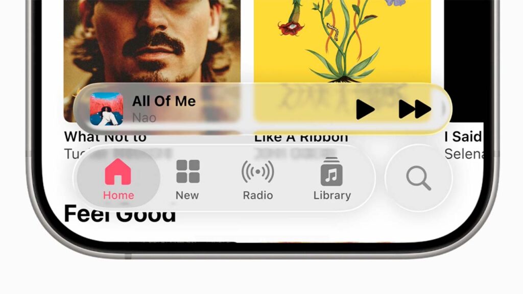 Funcionalidade do iOS 26 Beta