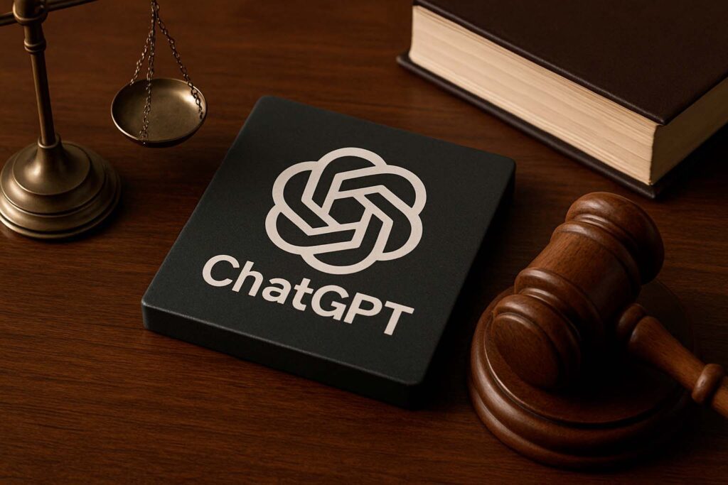 Implicações jurídicas do ChatGPT - Imagem ilustrativa