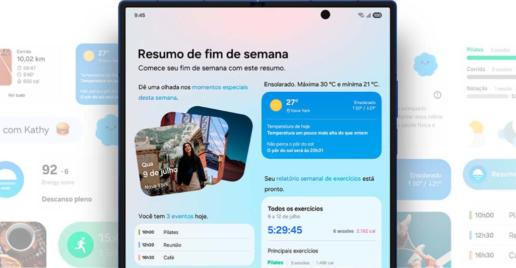 Now Brief no Samsung Galaxy Z Fold 7