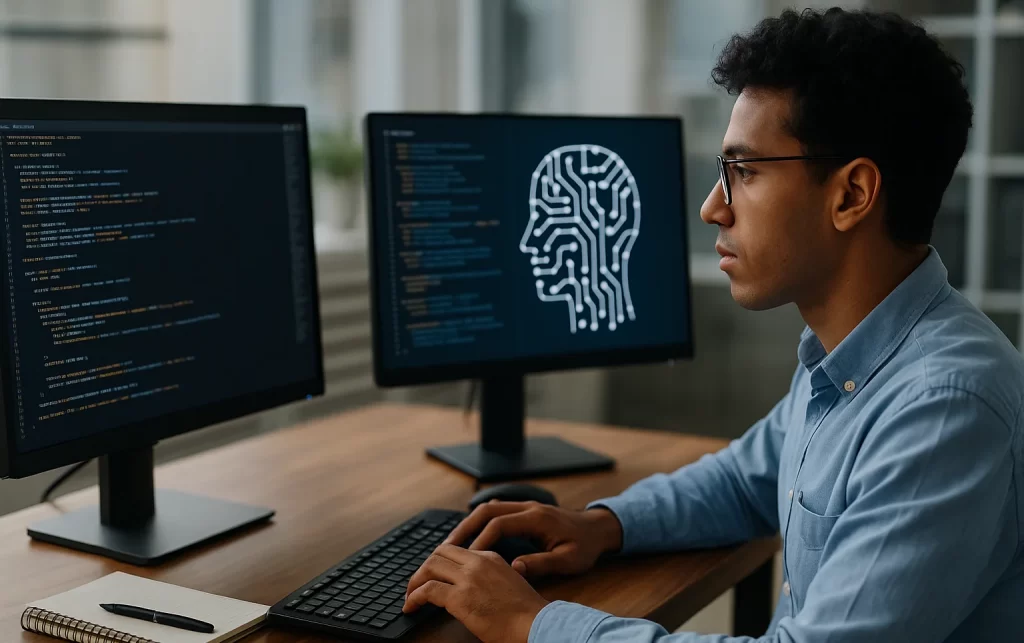 O papel da inteligência artificial no desenvolvimento de software