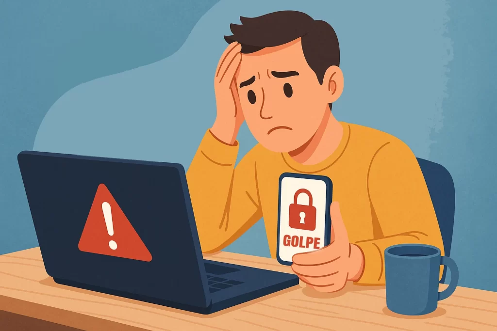 O que fazer se cair em um golpe de phishing