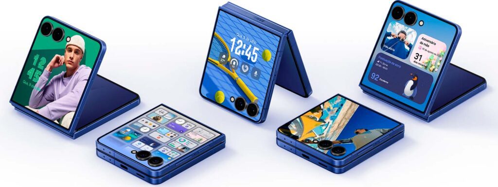 One UI 8 no Samsung Galaxy Z Flip 7