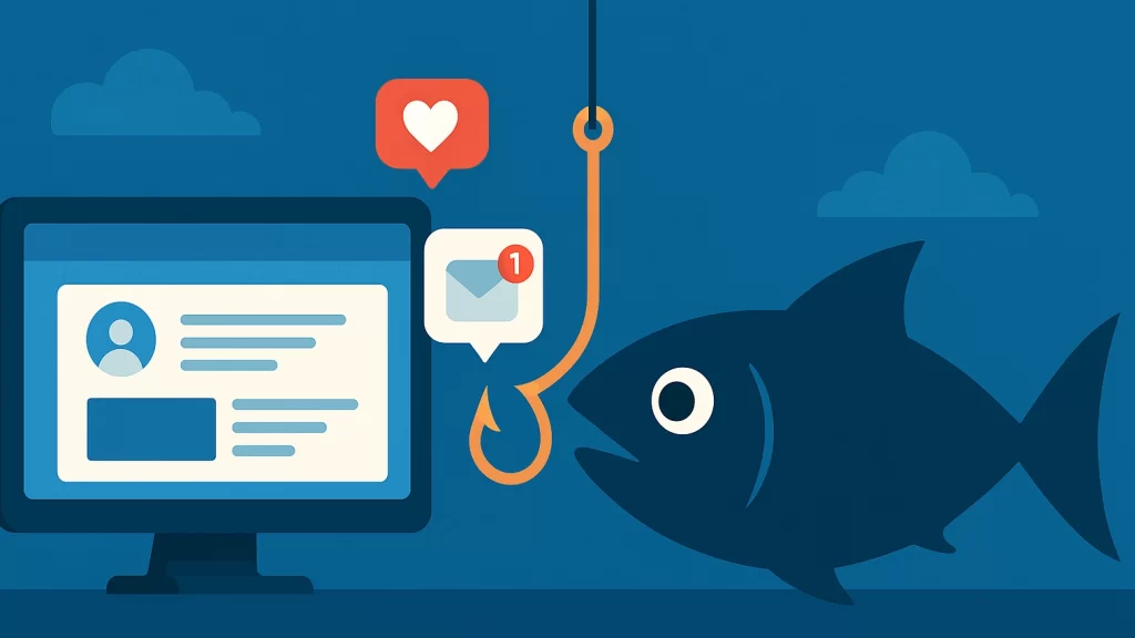 Phishing em redes sociais (angler phishing)