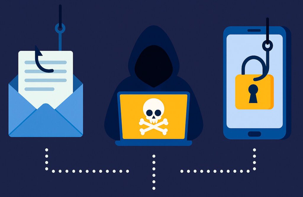 Principais técnicas usadas em golpes de phishing