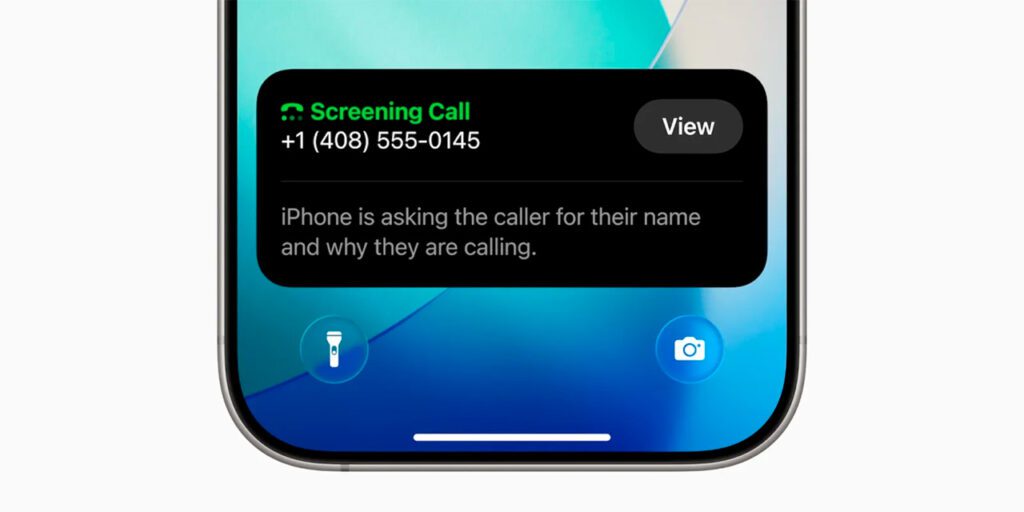 Screening Call - iOS 26 Beta