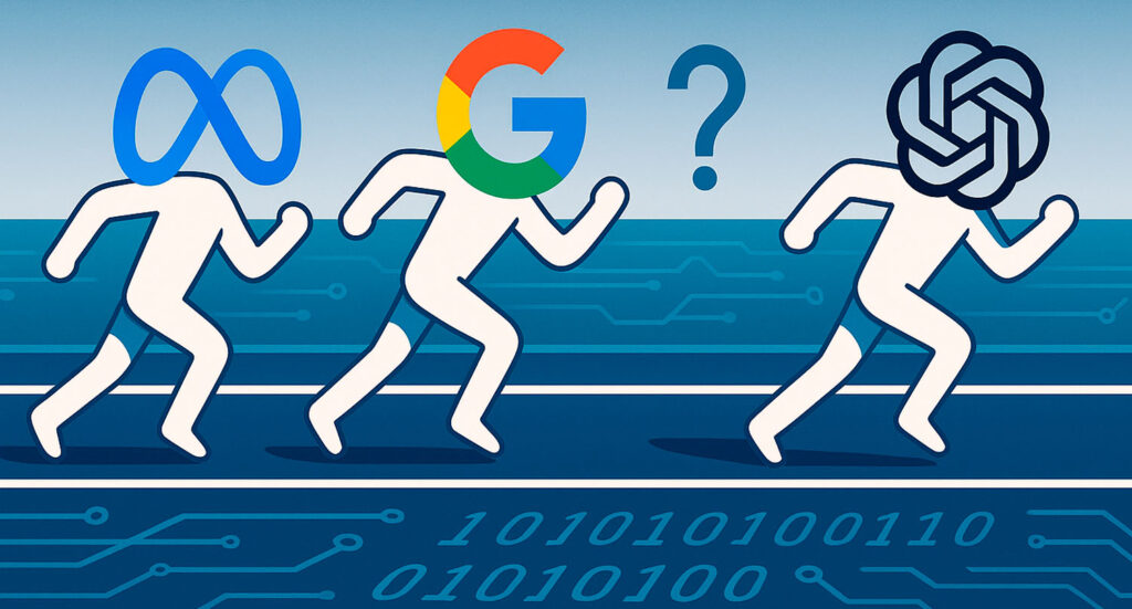 A corrida pela liderança da IA