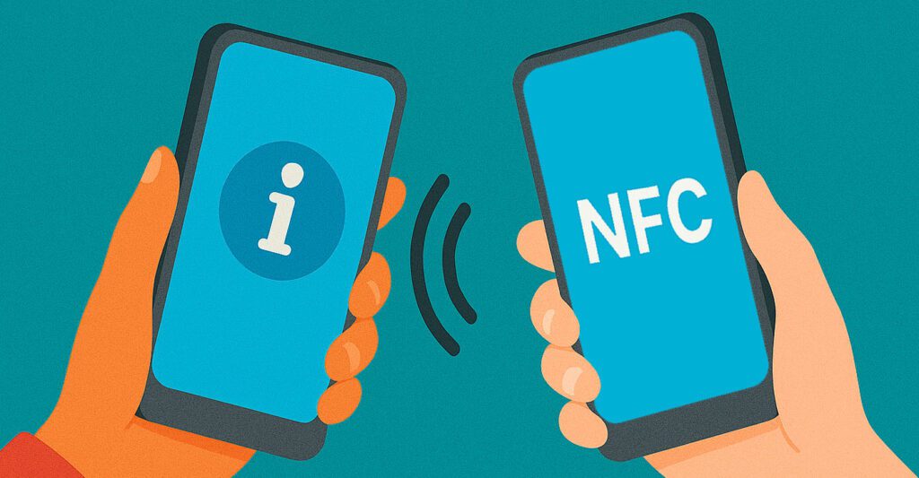 NFC: Compartilhamento de informações