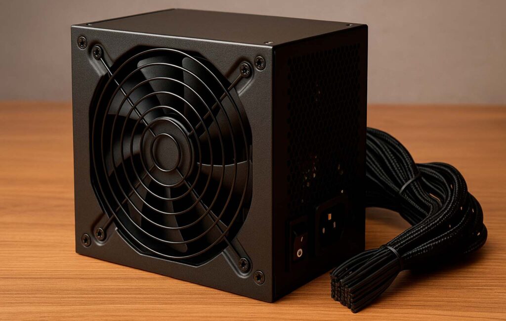 Hardware interno: Fonte de alimentação