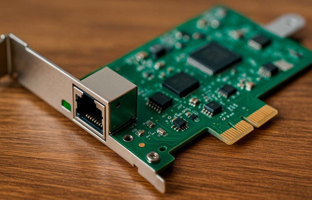 Hardware interno: Placa de rede