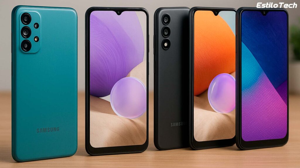 Os 5 melhores celulares custo-benefício da Samsung em 2025 Os 5 melhores celulares cursto-benefício da Samsung - Capa