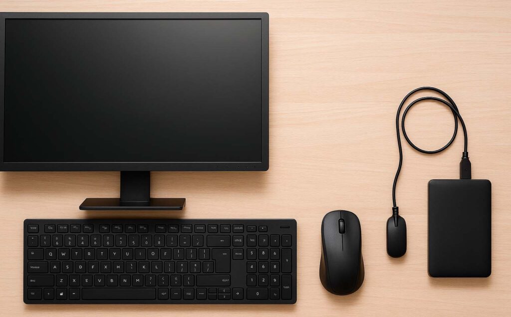 Tipos de hardware: externos