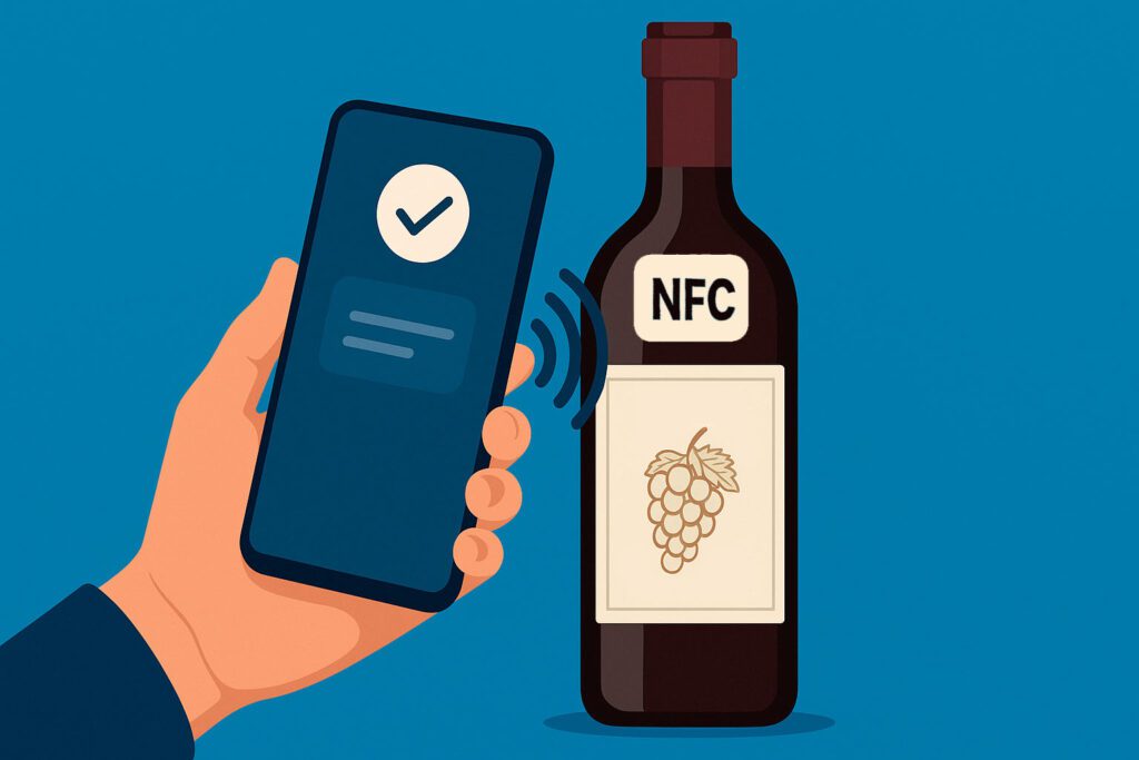 NFC: Verificação de autenticidade e rastreabilidade