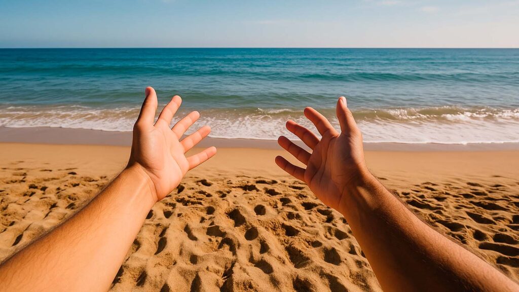 Vídeo do ponto de vista do usuário