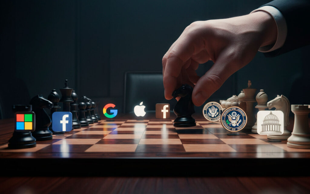 Empresas se tornaram peças no tabuleiro político