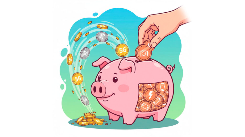 O dinheiro que não vai para o 5G é investido no que importa