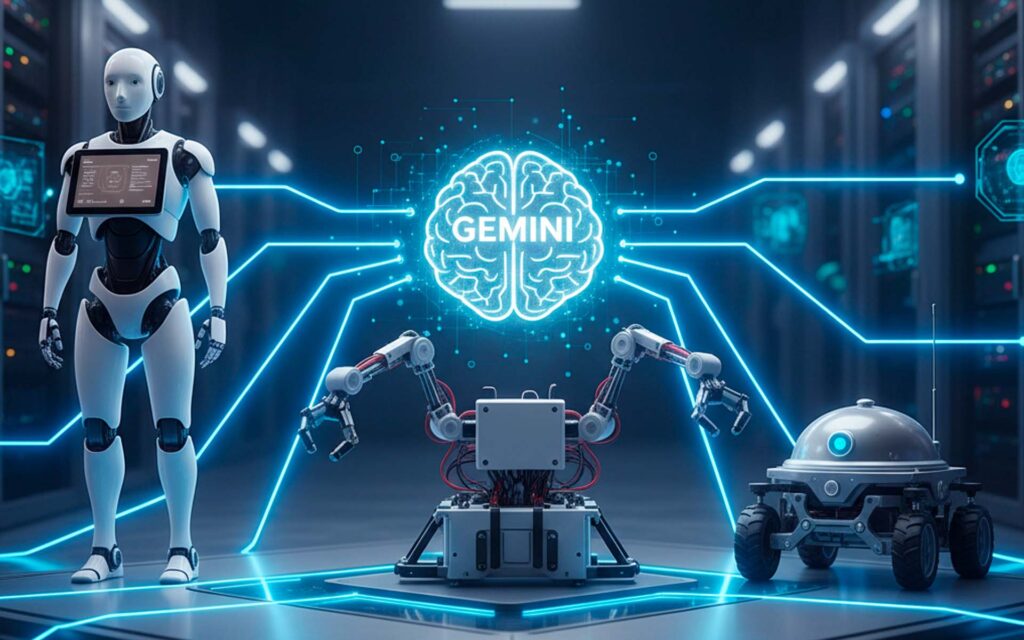 Uma única IA para controlar diferentes tipos de robôs