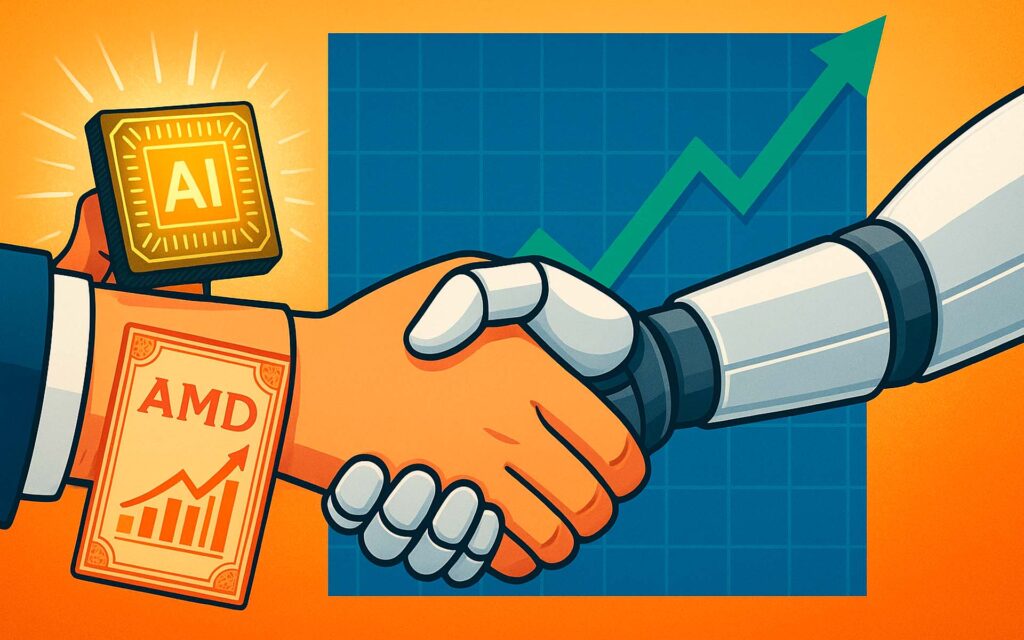 Acordo prevê opção de compra de ações da AMD