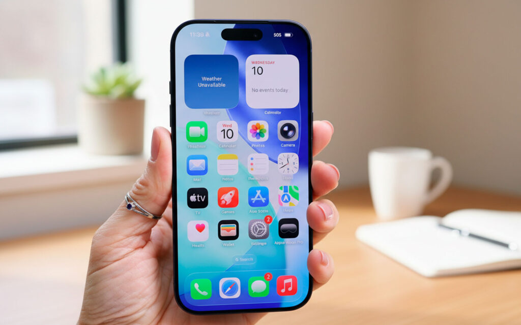 A tela ProMotion de 120Hz oferece fluidez incrível