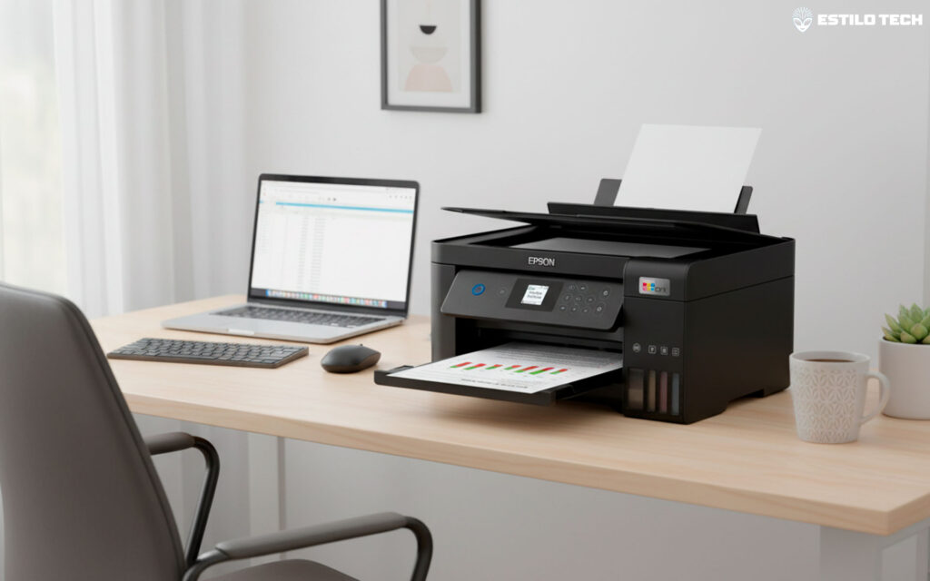 Epson L4260: imprima frente e verso sem esforço