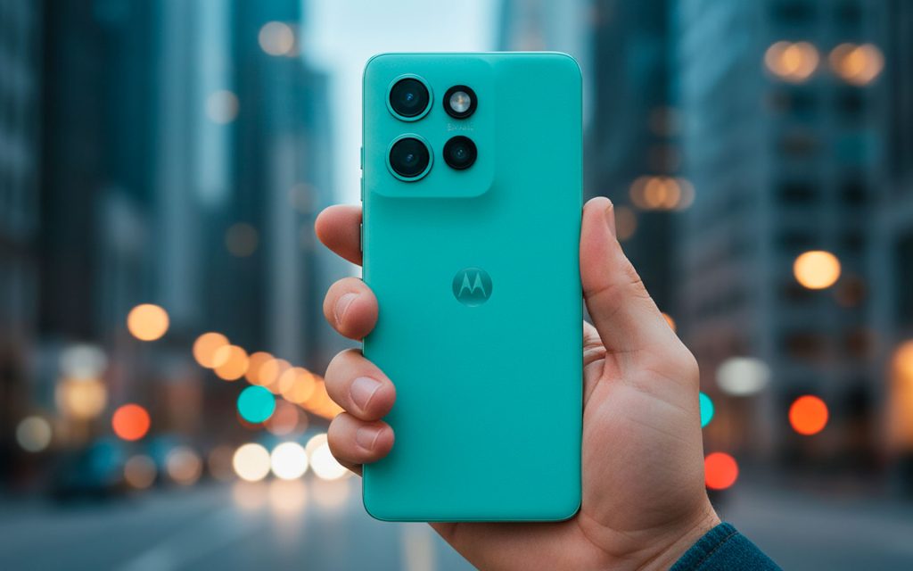 Motorola Edge 60 Neo: compacto, leve e resistente
