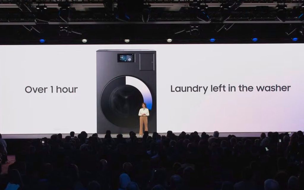 A linha Bespoke AI cuida das roupas com menos esforço humano