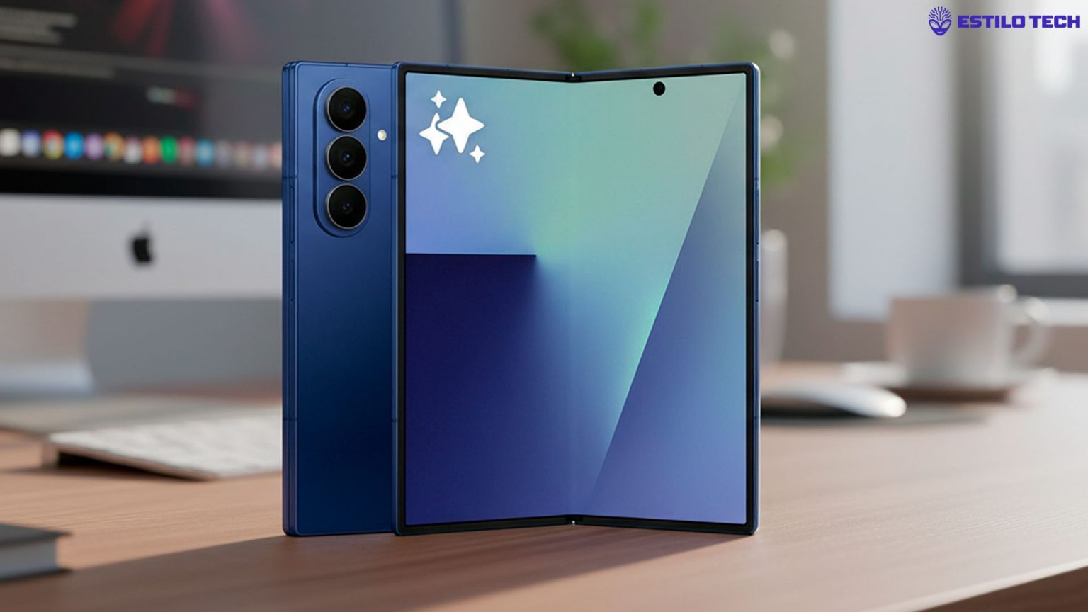 CES 2026: Samsung revela tela dobrável sem vinco visível CES 2026: Samsung revela tela dobrável sem vinco visível - Capa