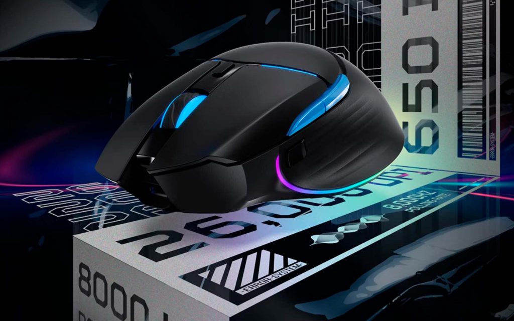 O Cestus 530 traz uma taxa de polling de 8.000 Hz