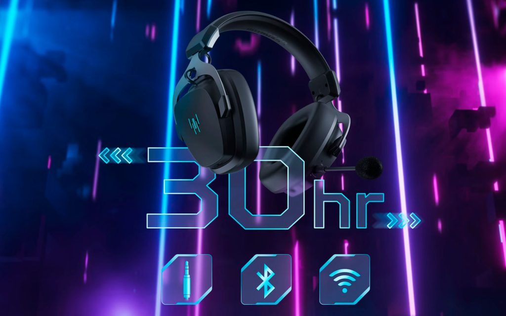 O Galea 570 traz cancelamento de ruído e bateria que dura 30 horas