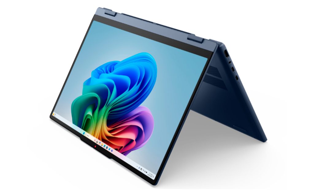 O Ideadpad 2-em-1 e o Ideapad 5a permitem girar a tela 360 graus