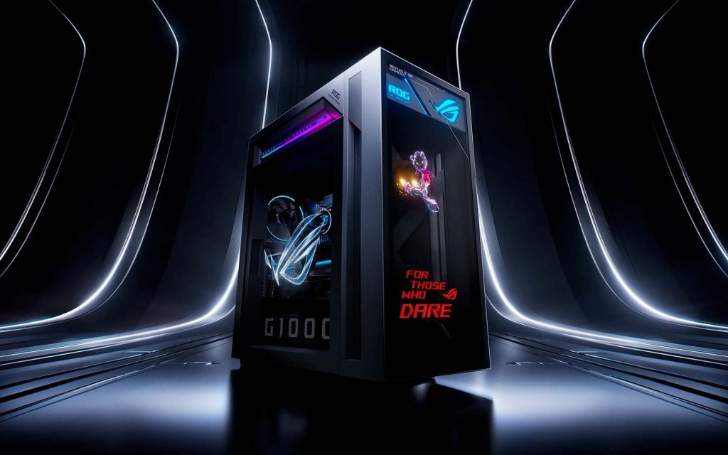 O ROG G1000 traz a tecnologia AniMe Holo