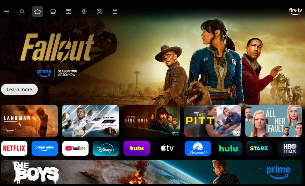 O novo menu ficou mais fácil de usar e muito mais bonito