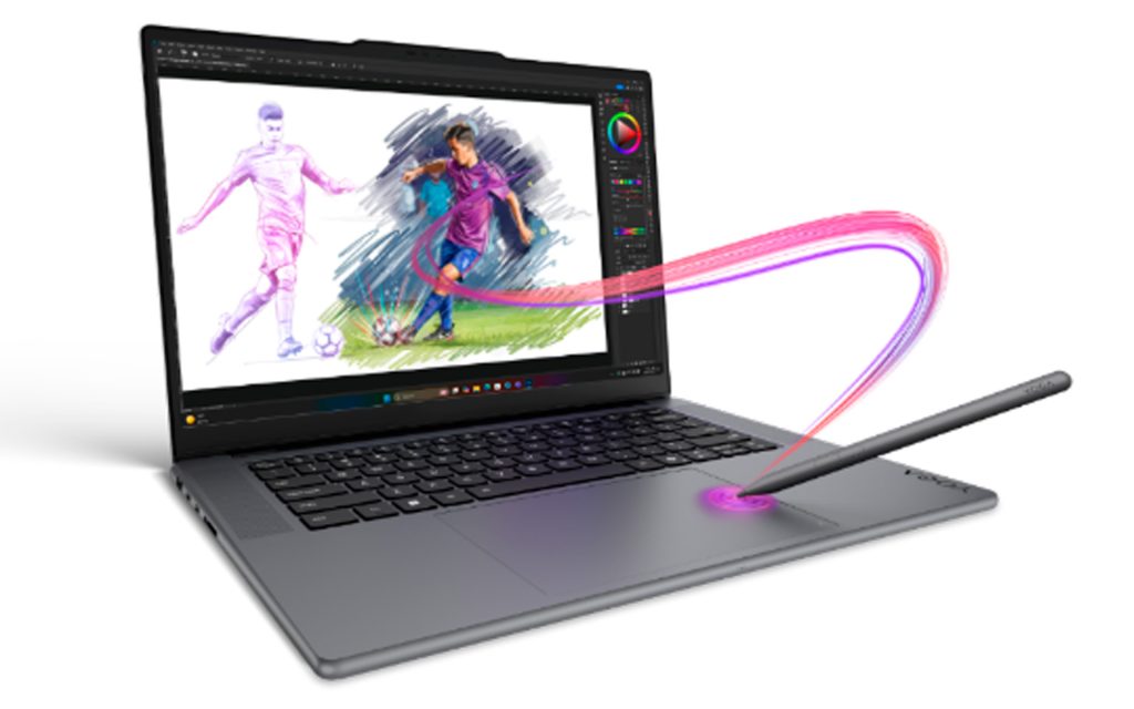 Yoga Slim 7i Ultra Aura Edition tem um chassi ultrafino
